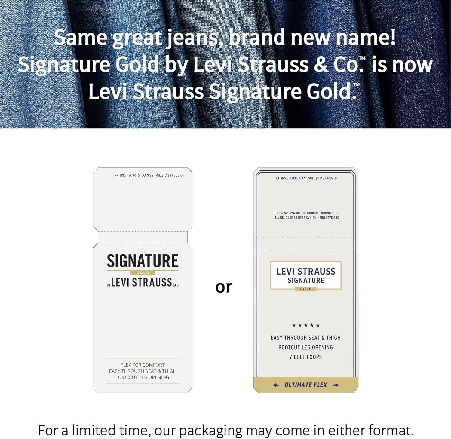 Levi STRASSEN Signature Gold Flex Jeans for Men