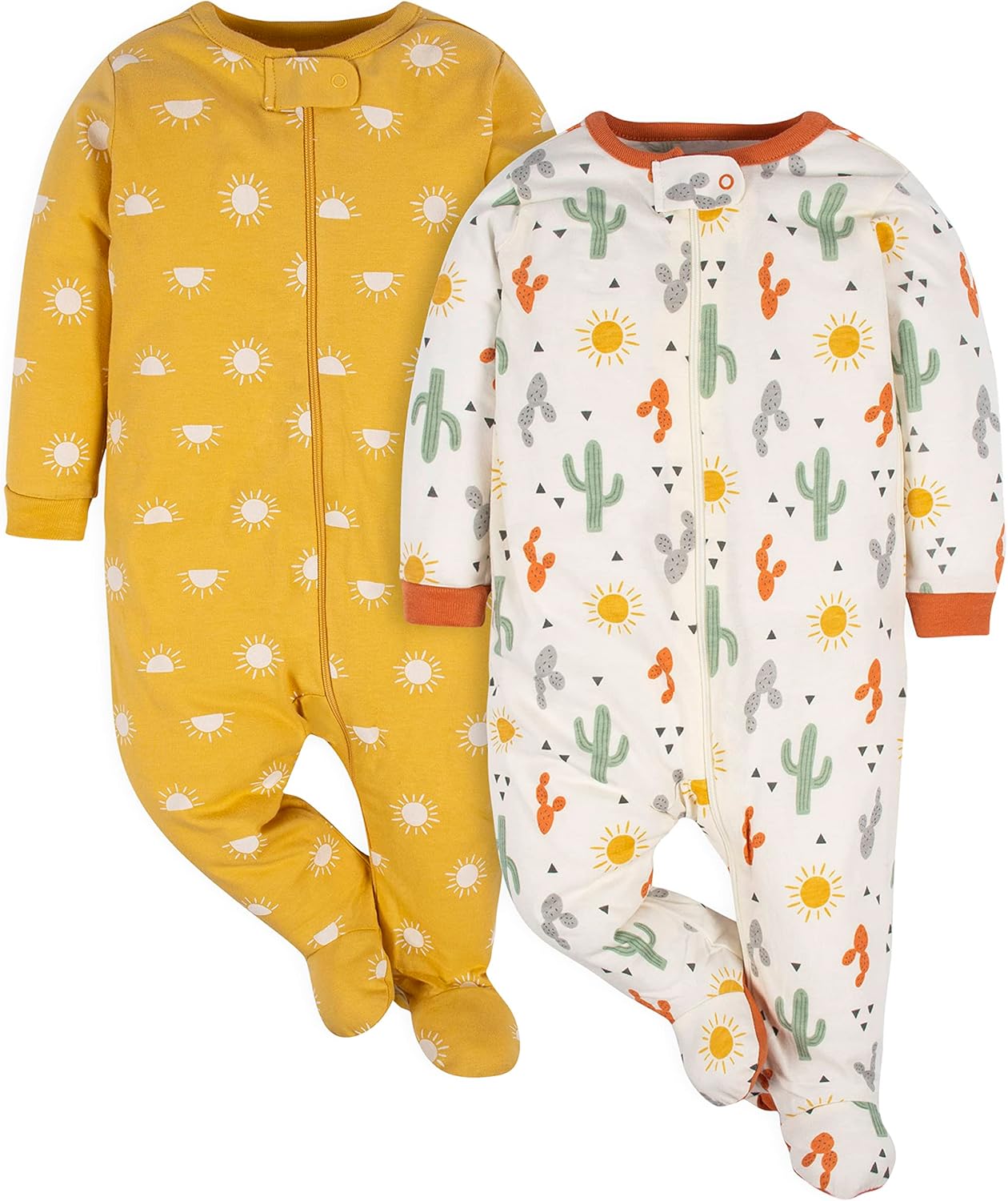 Gerber Baby Girls 2-Pack Sleep N Play