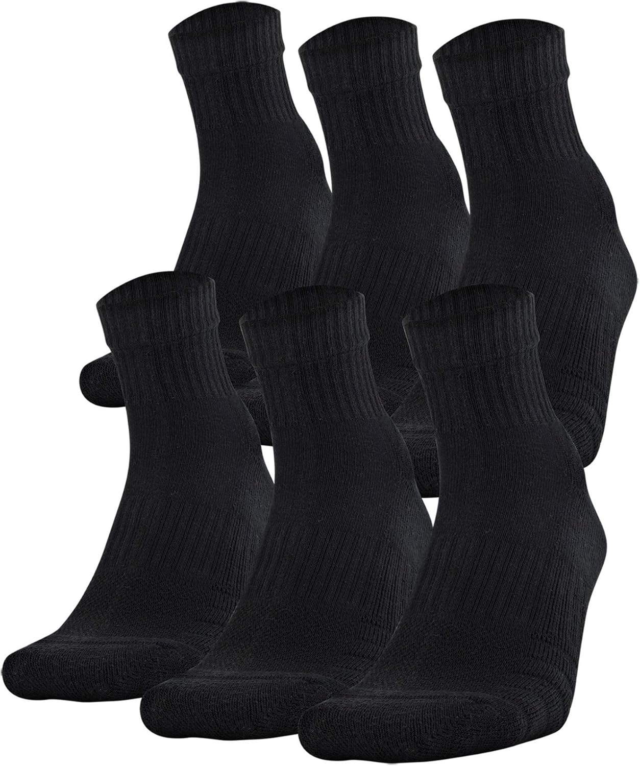 Under Armour Training Cotton Quarter Socks Multipairs