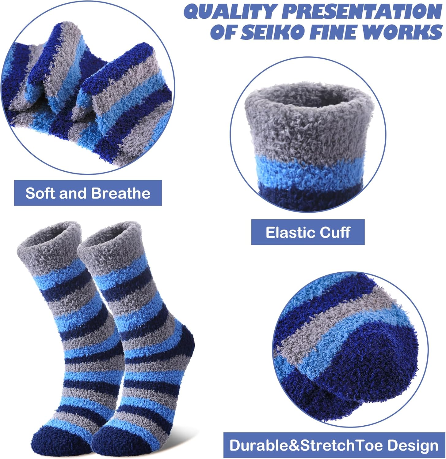 Cozy Fluffy Winter Socks for Men
