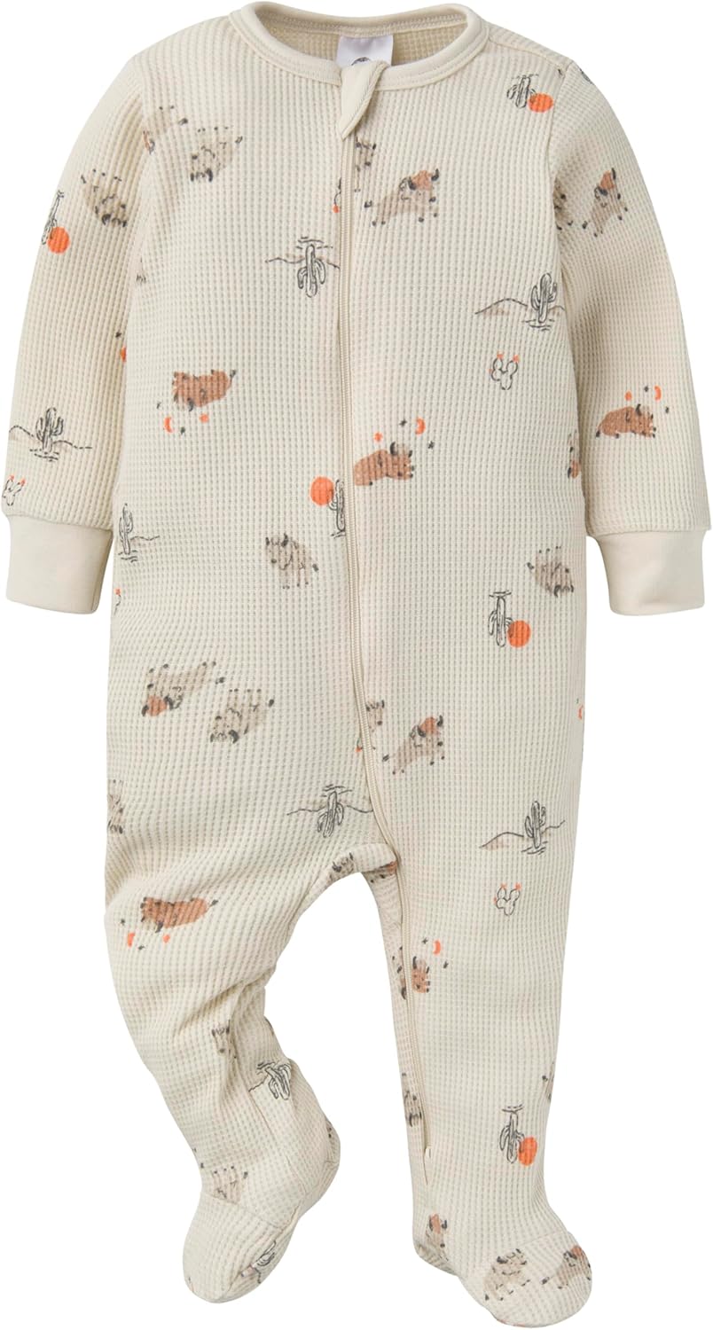 2-Piece Gerber Unisex Sleep N Play Thermal Overalls