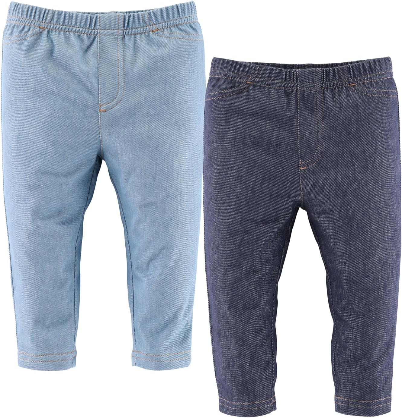 The Peanutshell Baby Jeggings - Stretchy Denim 4 Pack