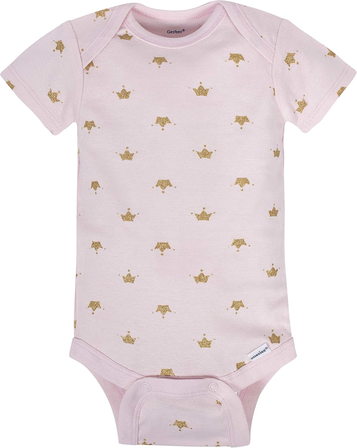 8-Pack Gerber Short Sleeve Onesies for Baby Girls