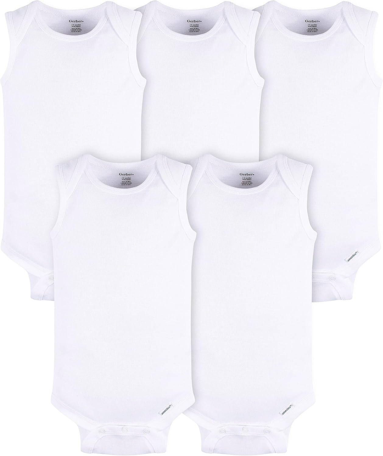 Perfect Baby Onesies Comfortable Stretchy Multi-Pack for Girls