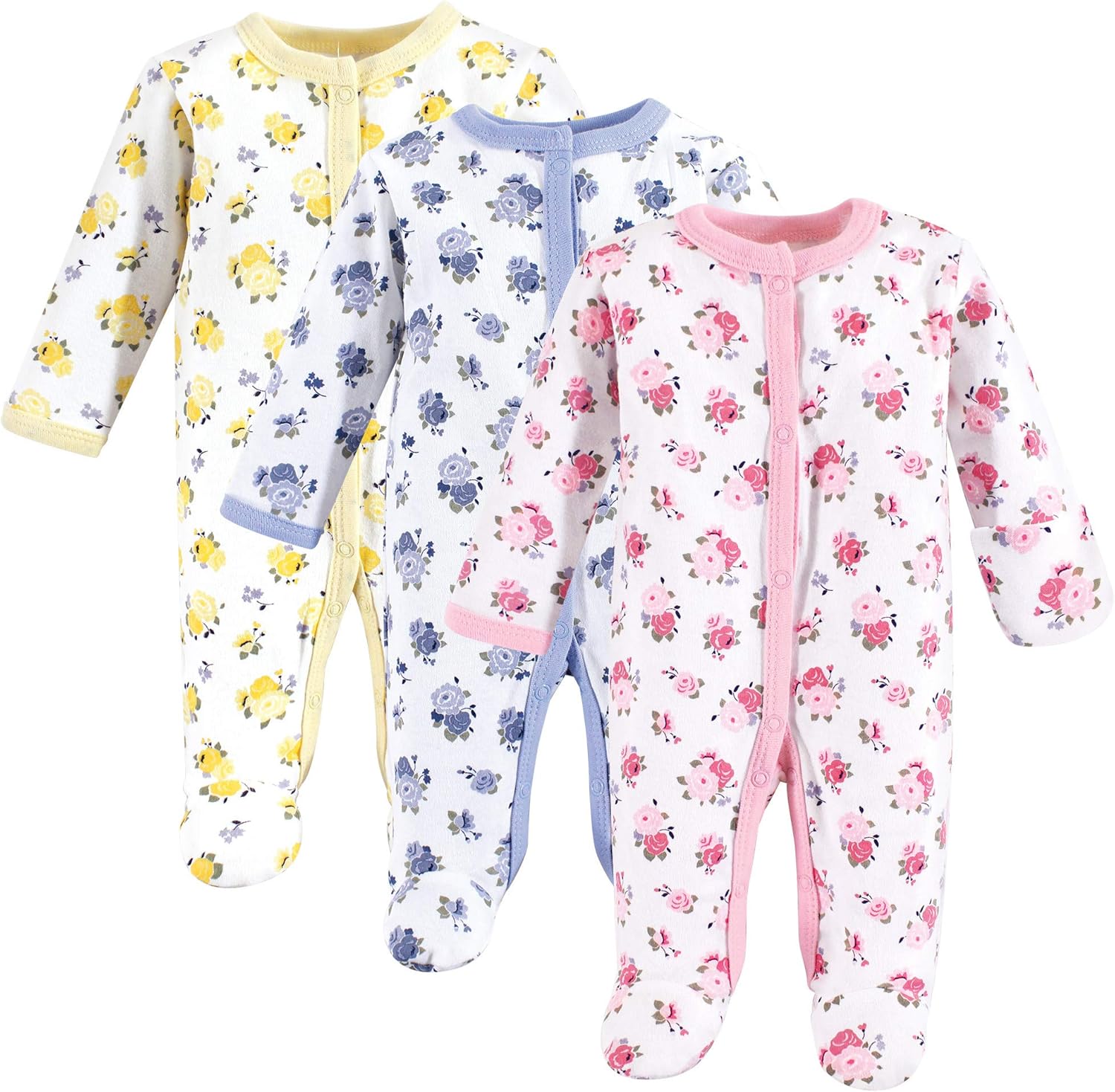 Luvable Friends - Baby Cotton Preemie Sleep and Play Footies