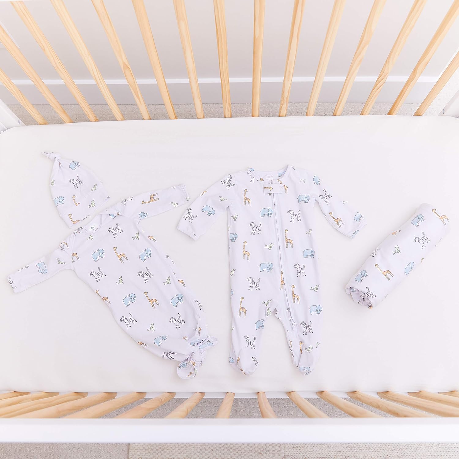 Aden Anais Comfort Knit Footie Onesie