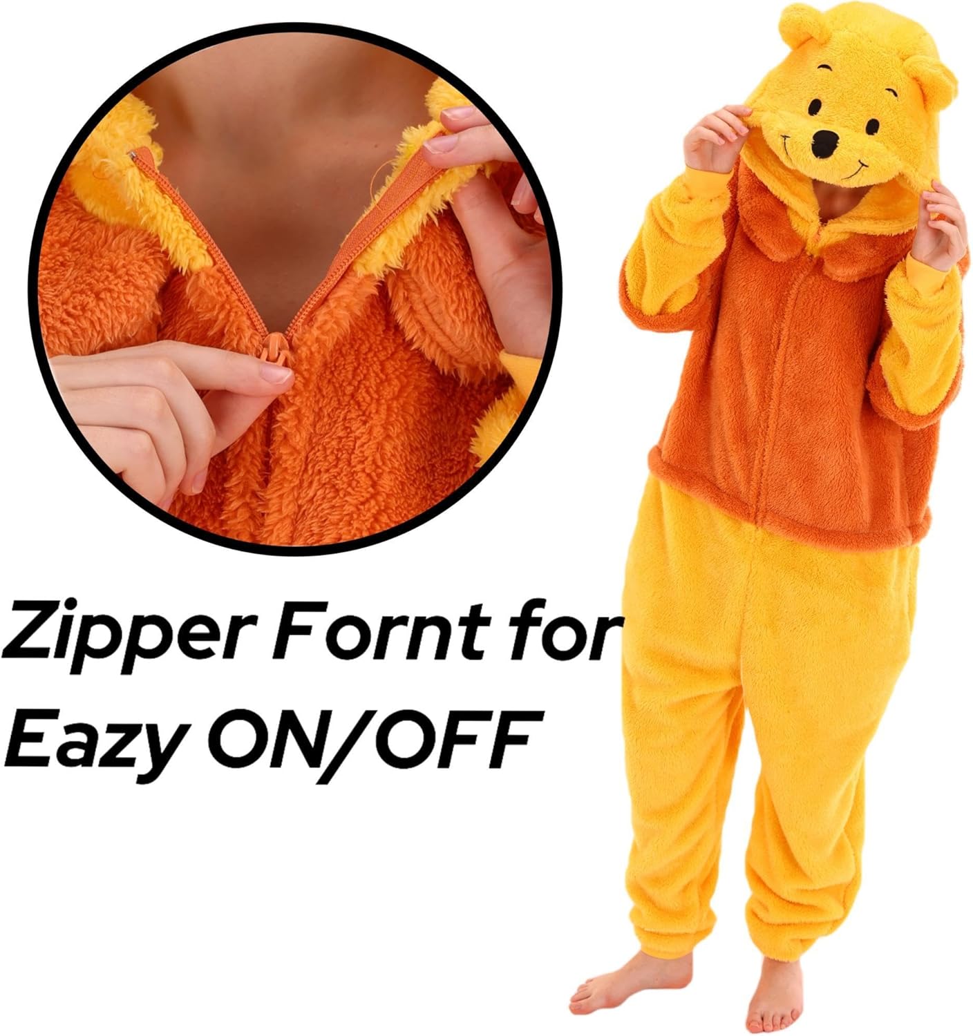 COSUSKET Halloween One Piece Pajama Set