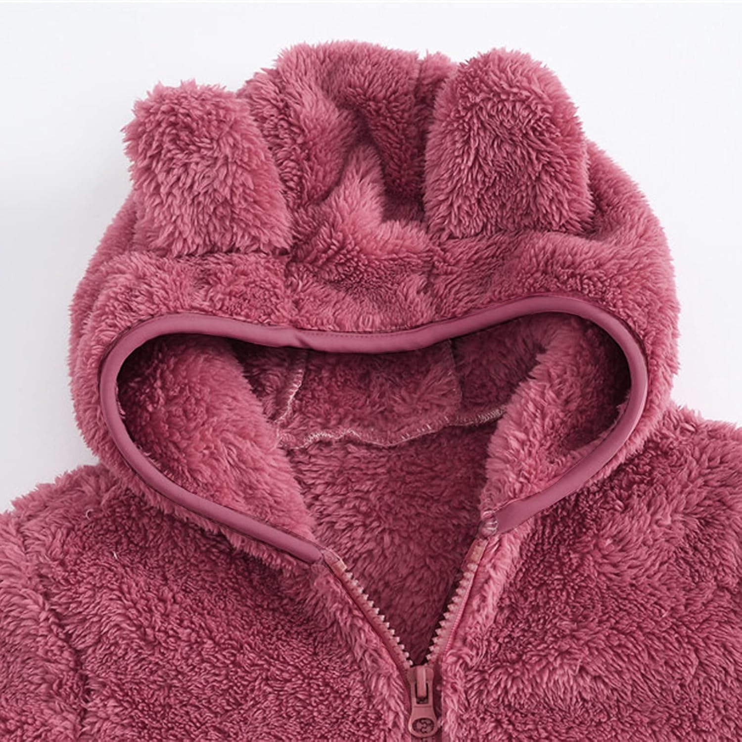 Perfect for Kids Cute Bear Fleece Hoodie Toddler Girls Boys Winter Outfit