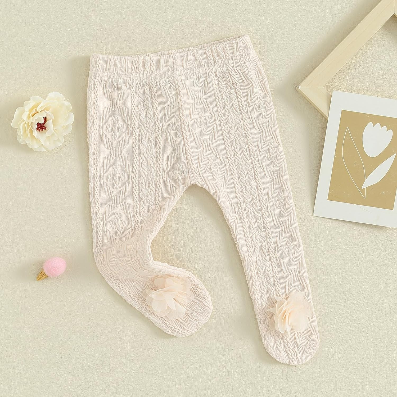 Stylish Newborn Princess Baby Tights 0-24M