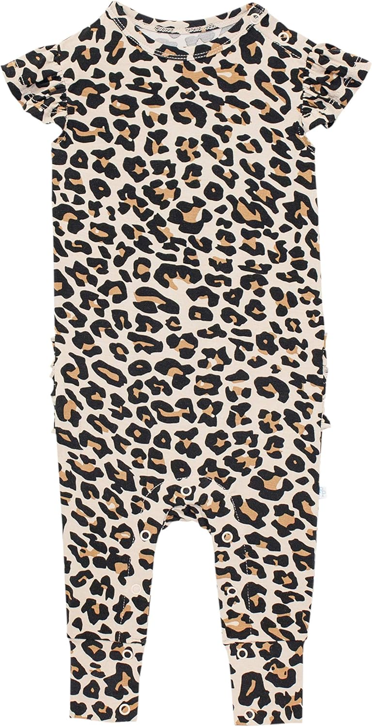 Posh Peanut Baby Girl Ruffled Romper