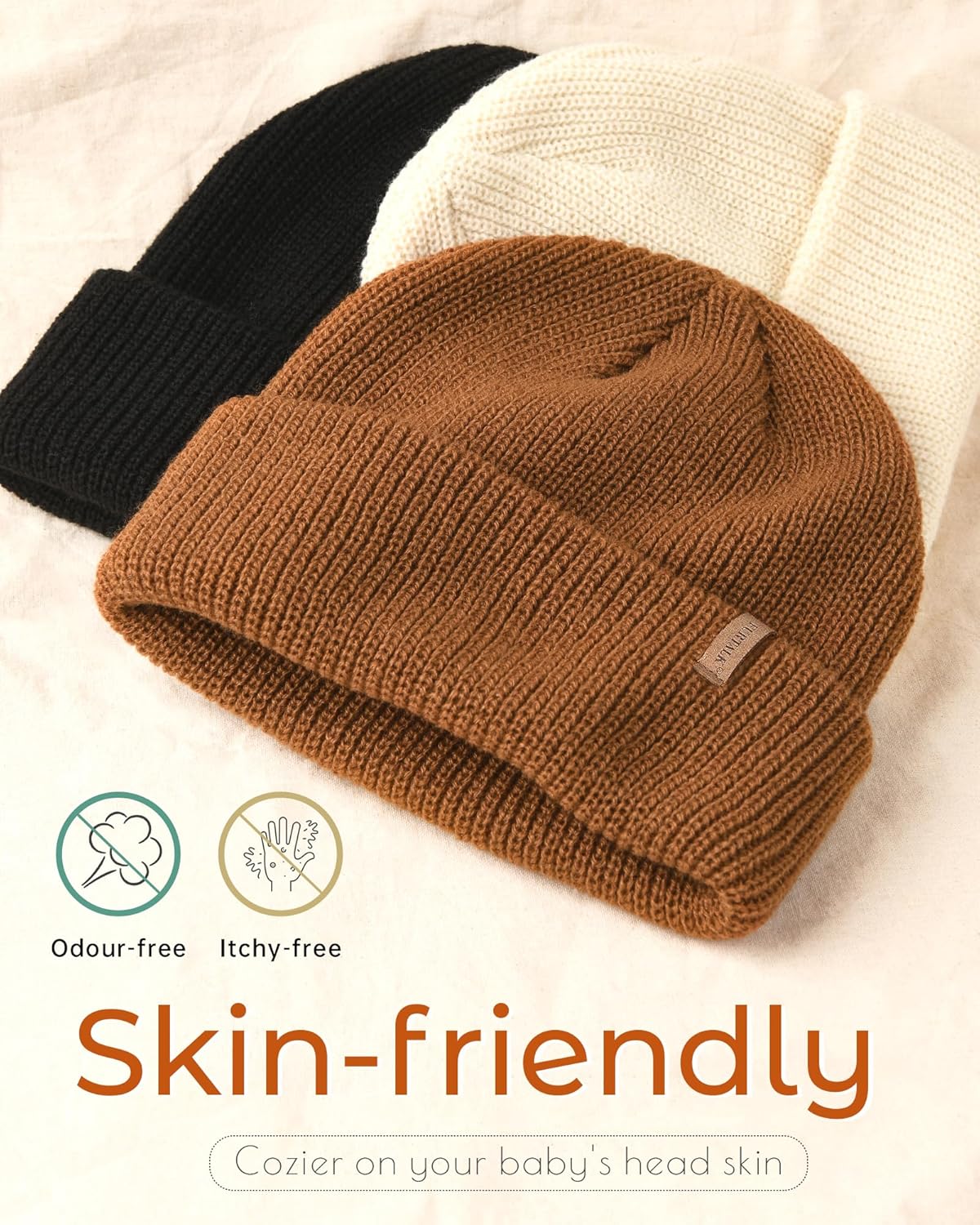 FURTALK Toddler Winter Beanie Hats for Kids