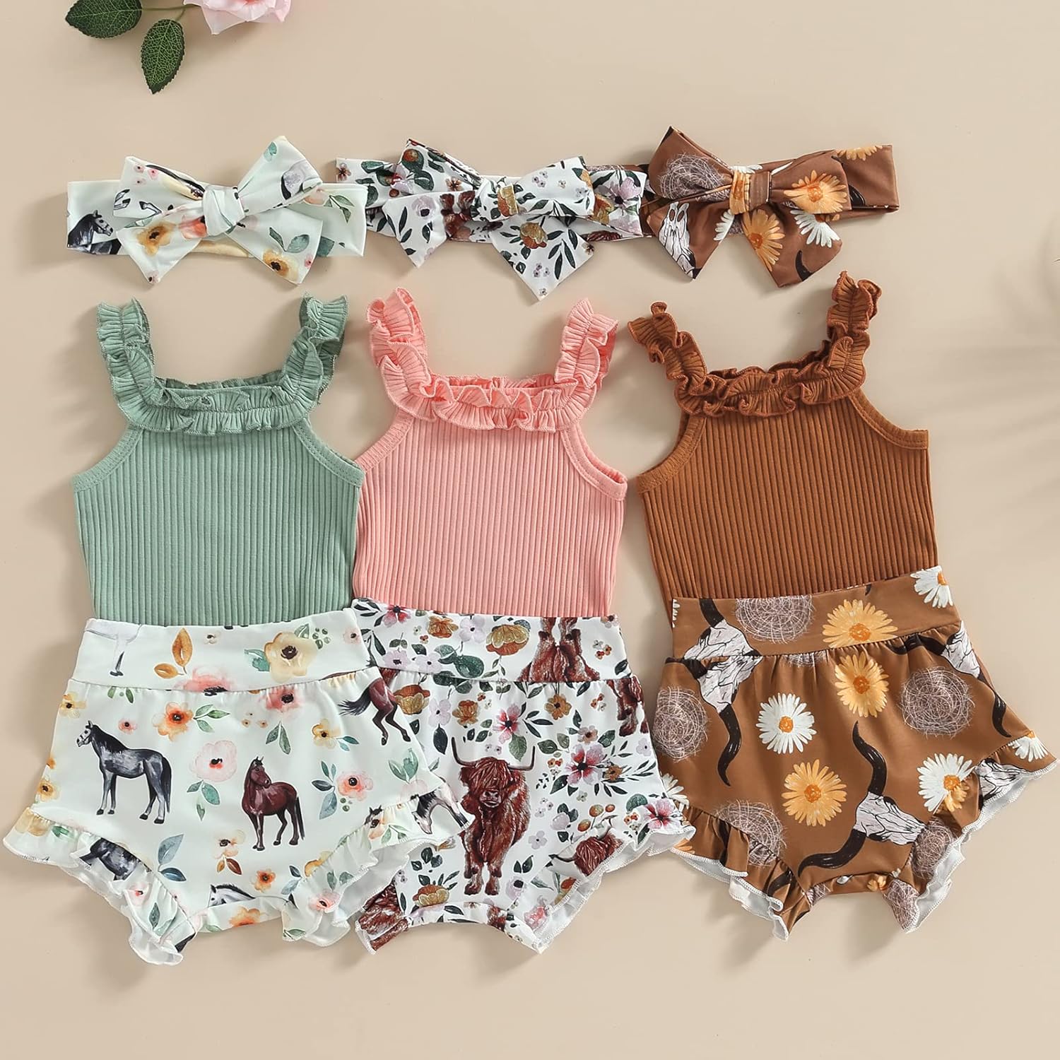 Perfect Toddler Girl Summer Outfit for 0-18 Months
