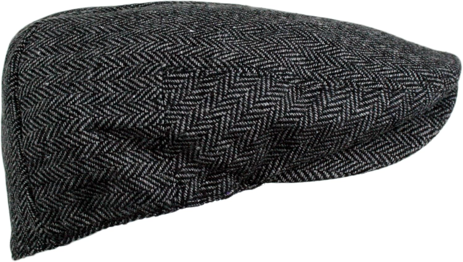 Classic Herringbone Ivy Newsboy Cap