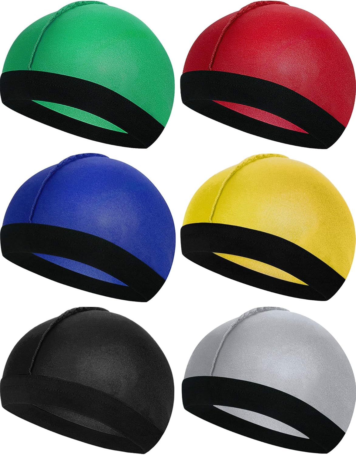 6 Piece Girls Christy Beanie 360-Wide Skull Cap Set