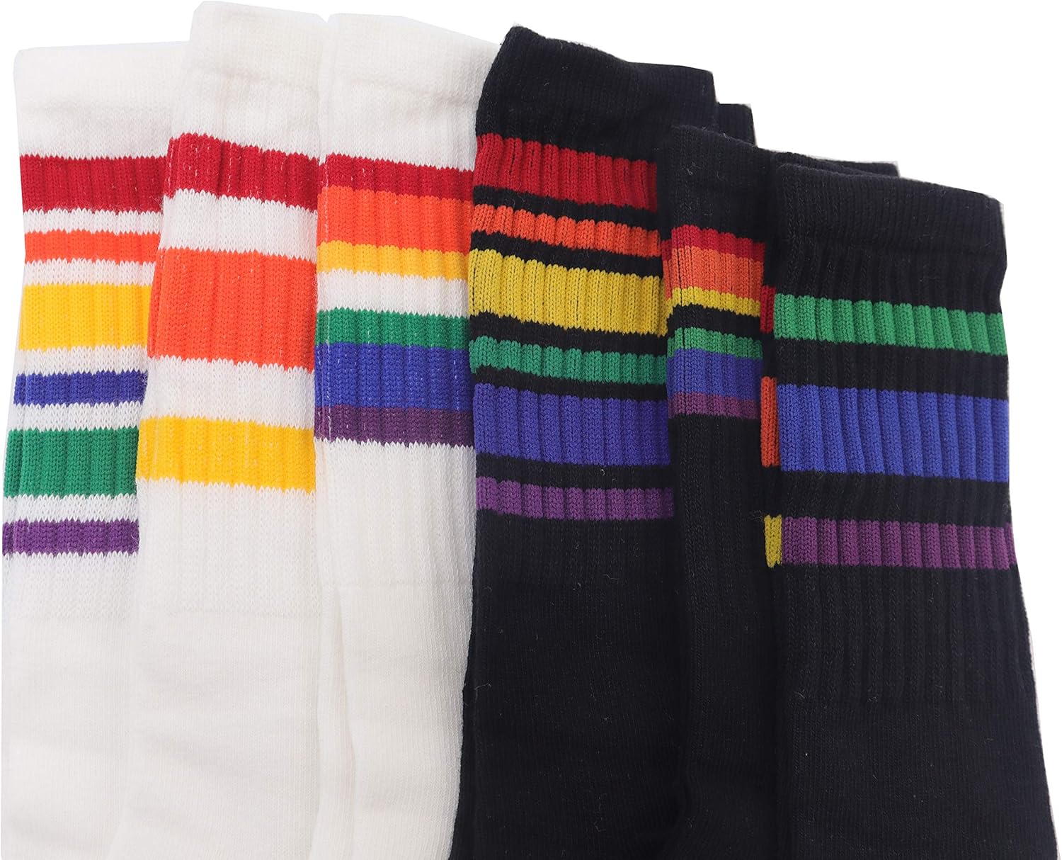 Xiyadun Unisex Toddler Child Cotton Knee High Socks 1-9 Years