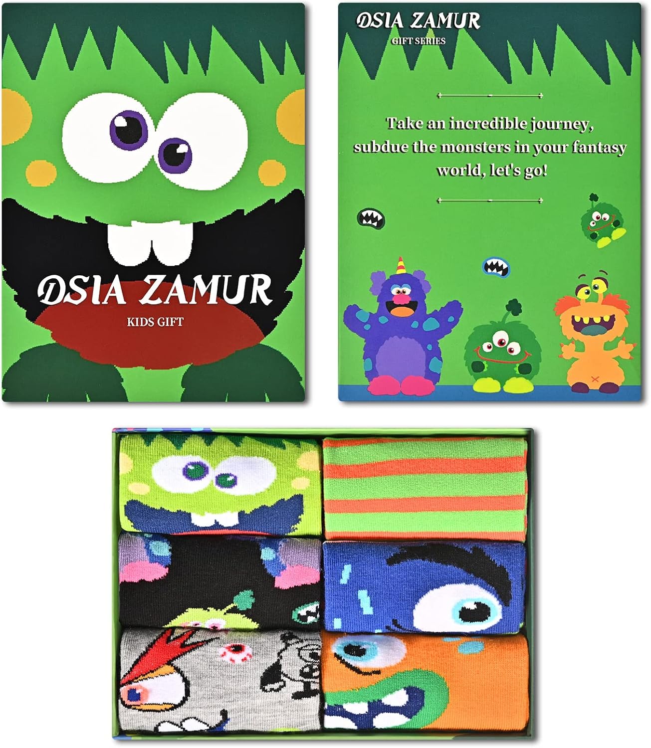 Kids Socks 4-6 Pack