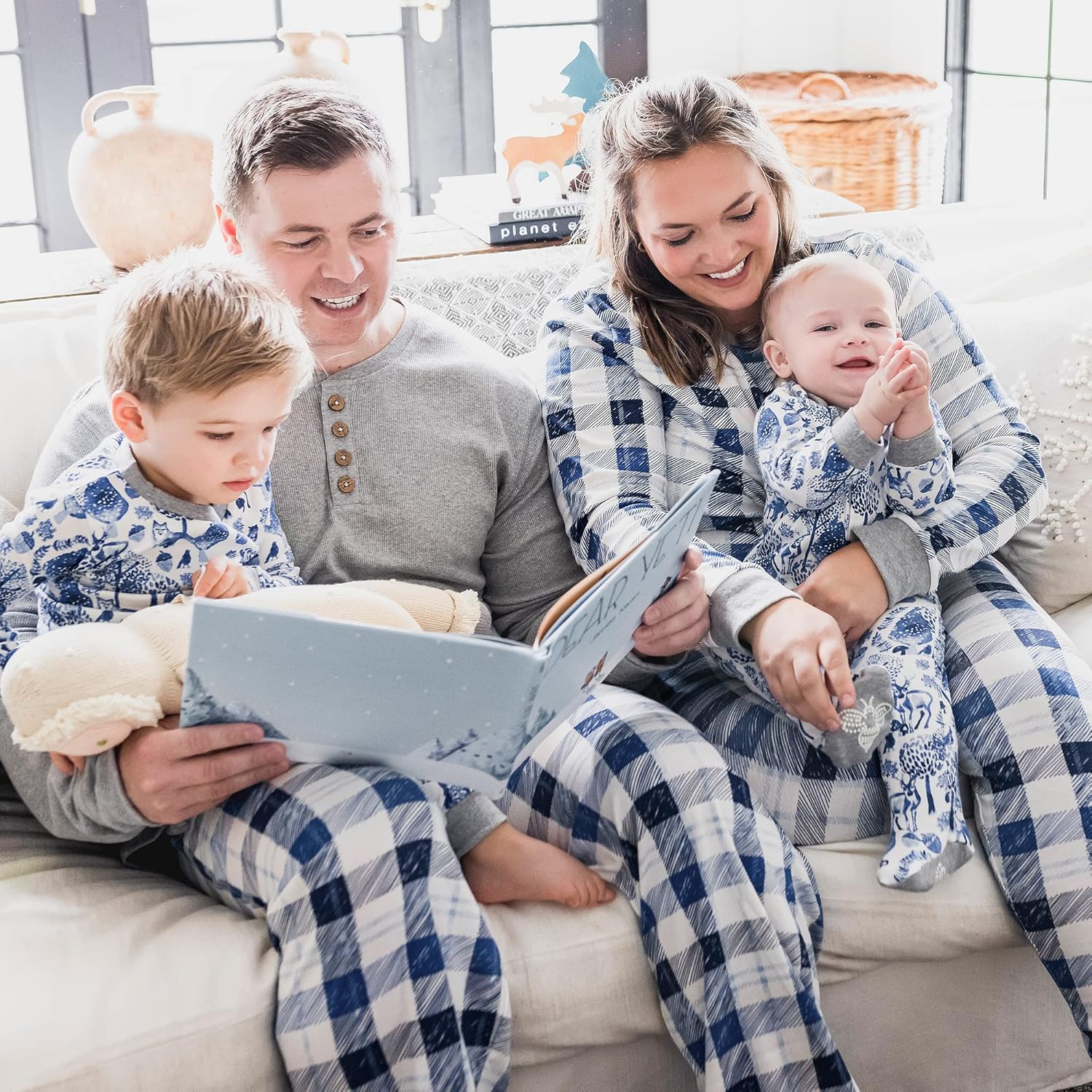 Burts Bees Family Christmas Pajamas