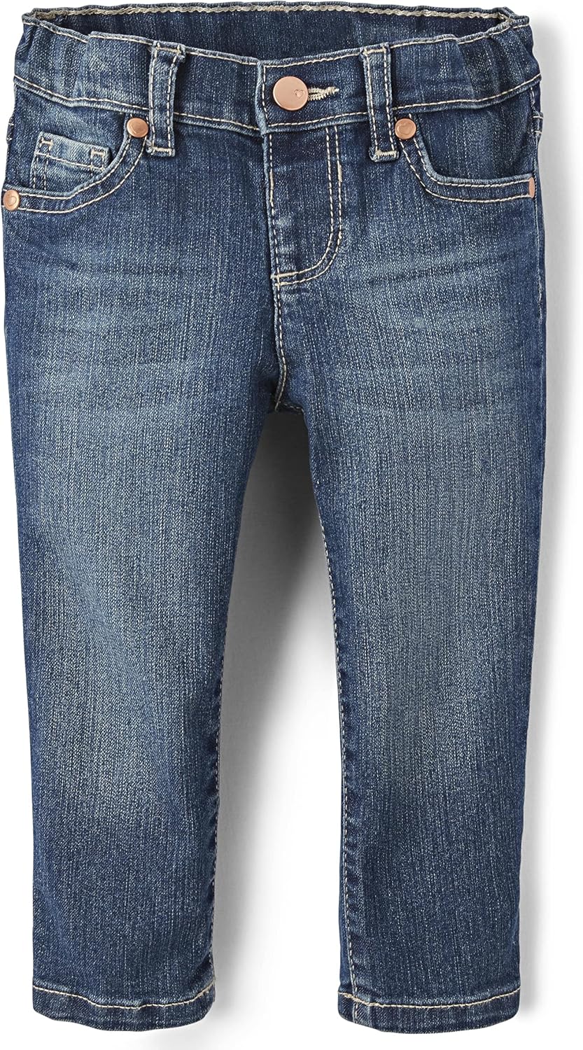 The Childrens Place Girls and Toddler Basic Skinny Jeans Perfect Fit