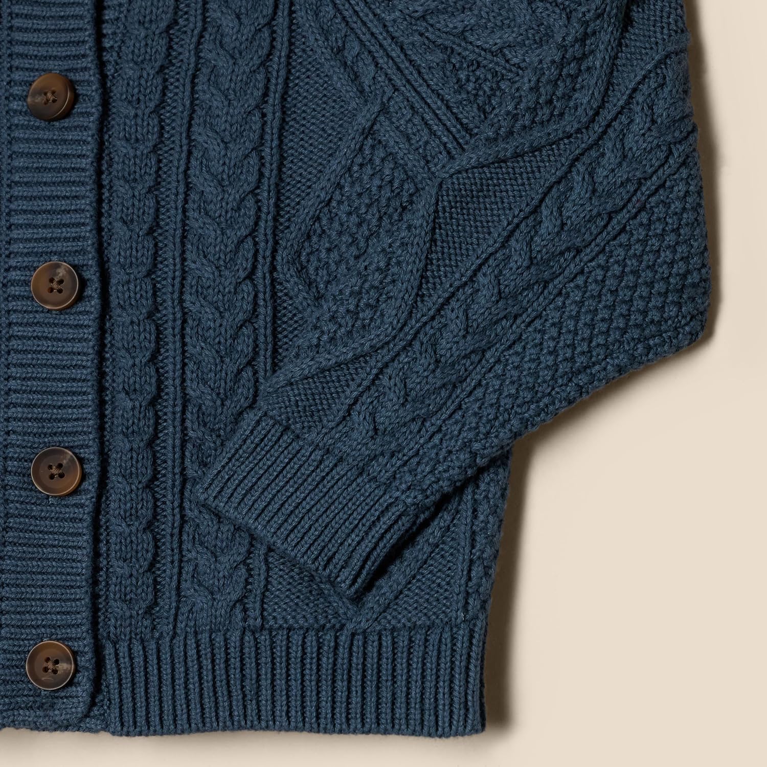 Cozy Fisherman Sweater for Babies