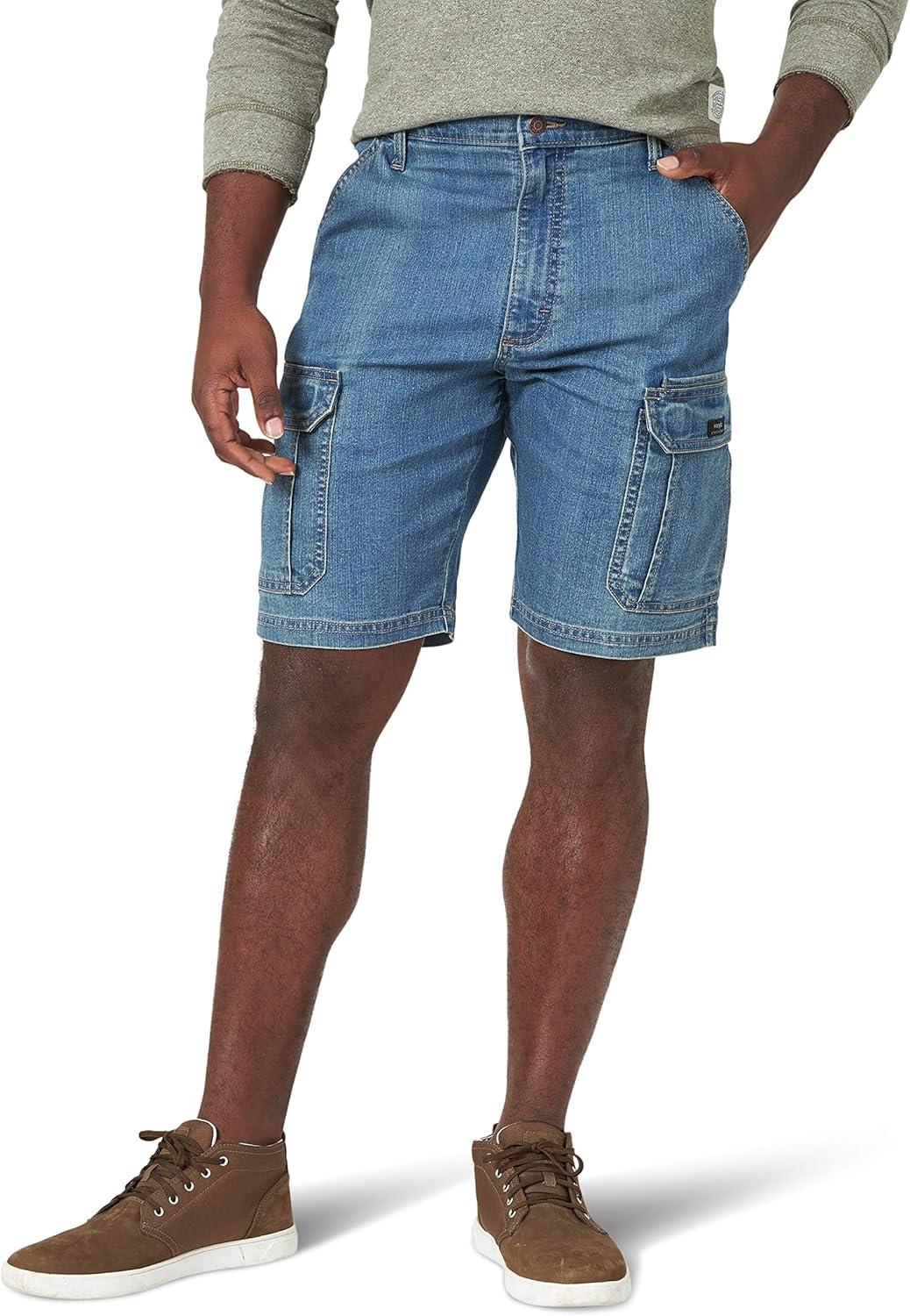Authentic Mens Cargo Stretch Short