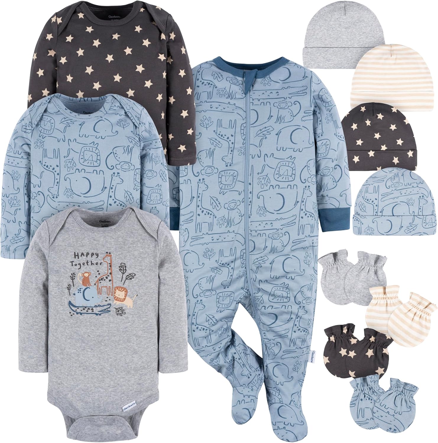 Gerber Baby Girl 12-Piece Layette Gift Set Perfect New Baby Gown