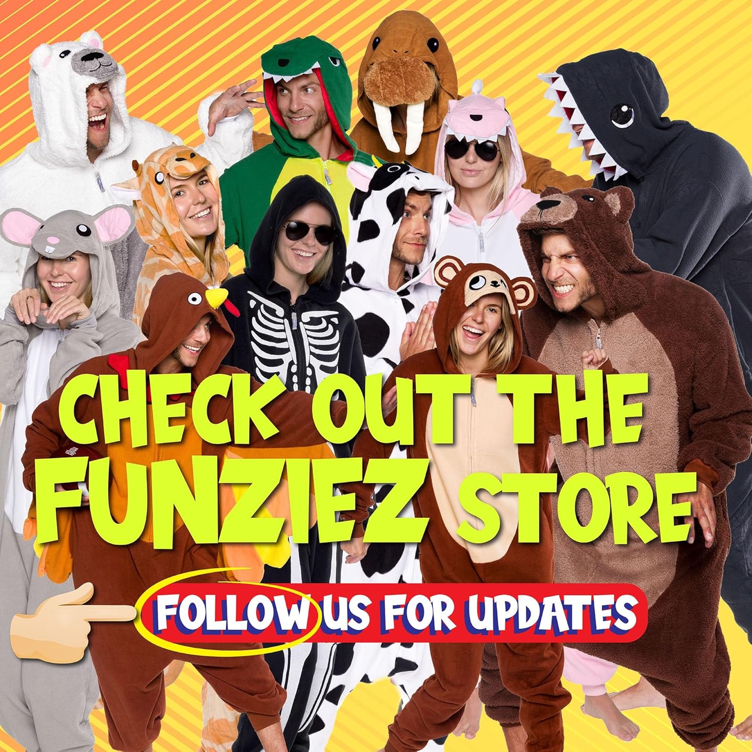 WILD CARD Animal Onesie - Halloween Costumes