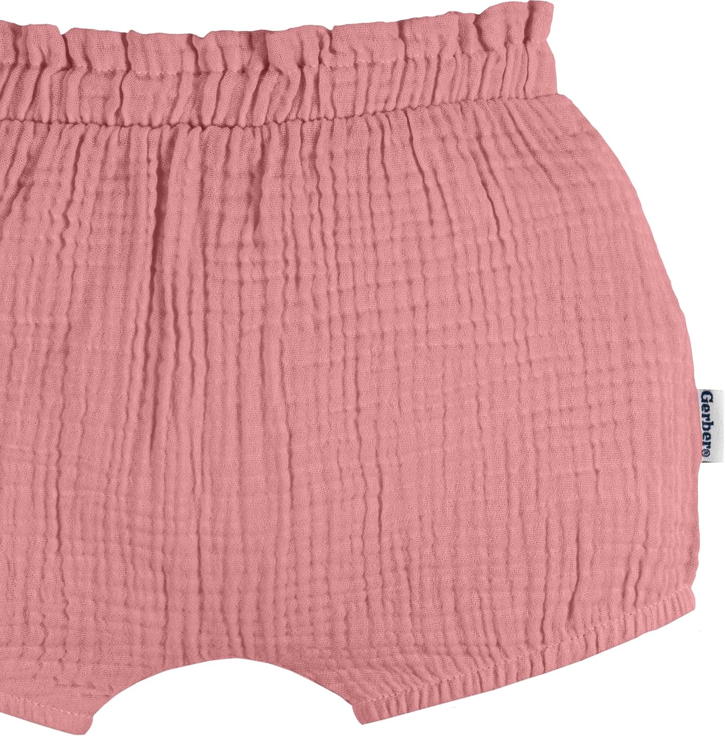 Gerber Baby Girls 3-Pack Bubble Shorts 3-24M