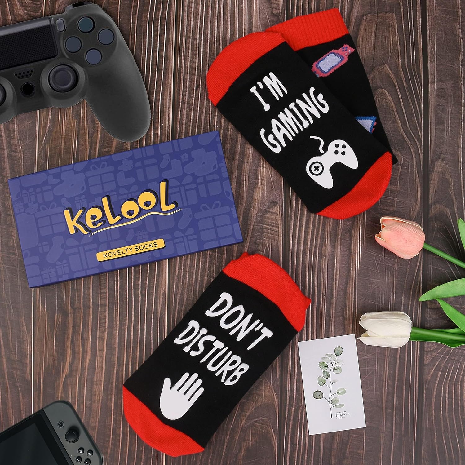 Do Not Disturb Gaming Socks