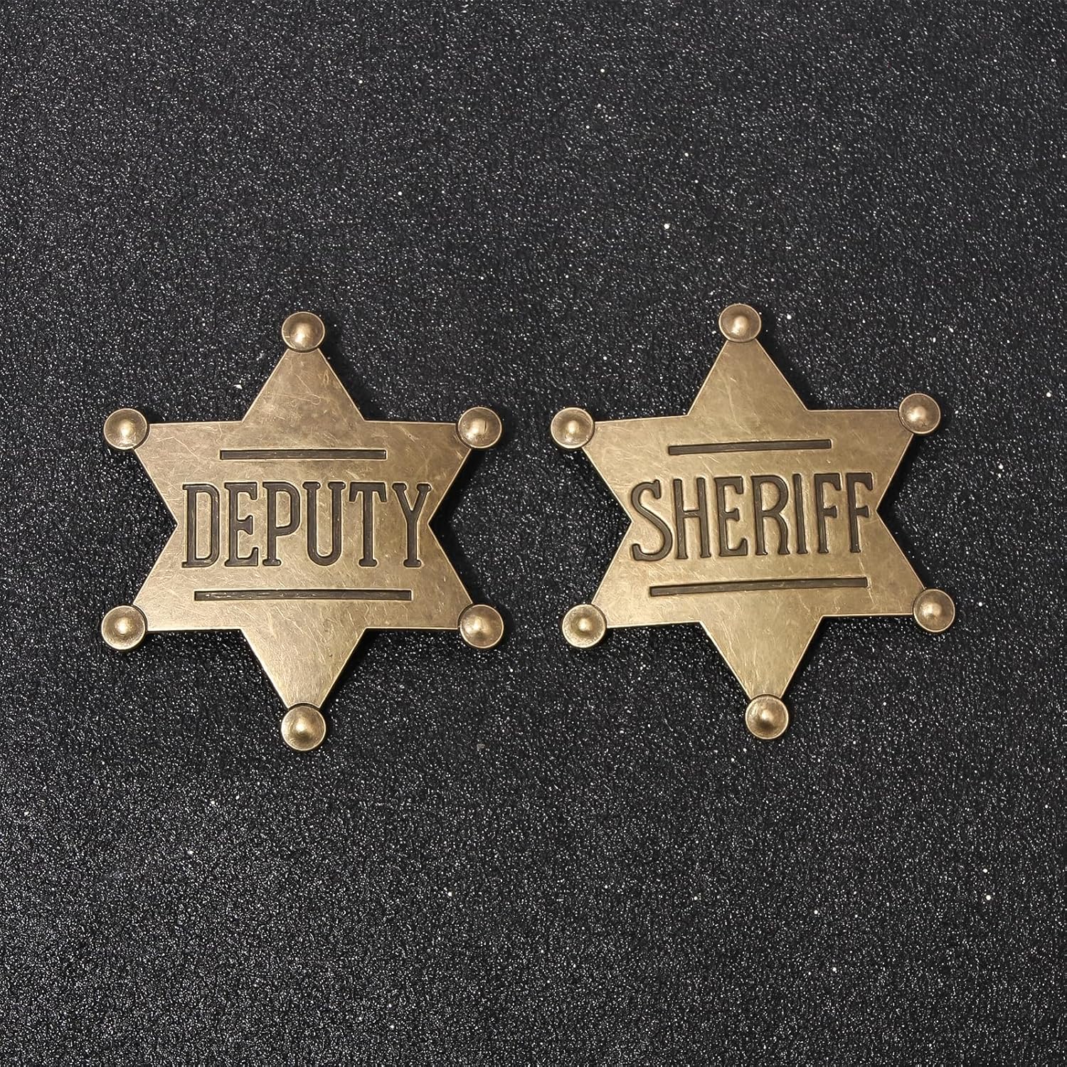 Vintage Sheriff Badge - Western Cop Star Gift