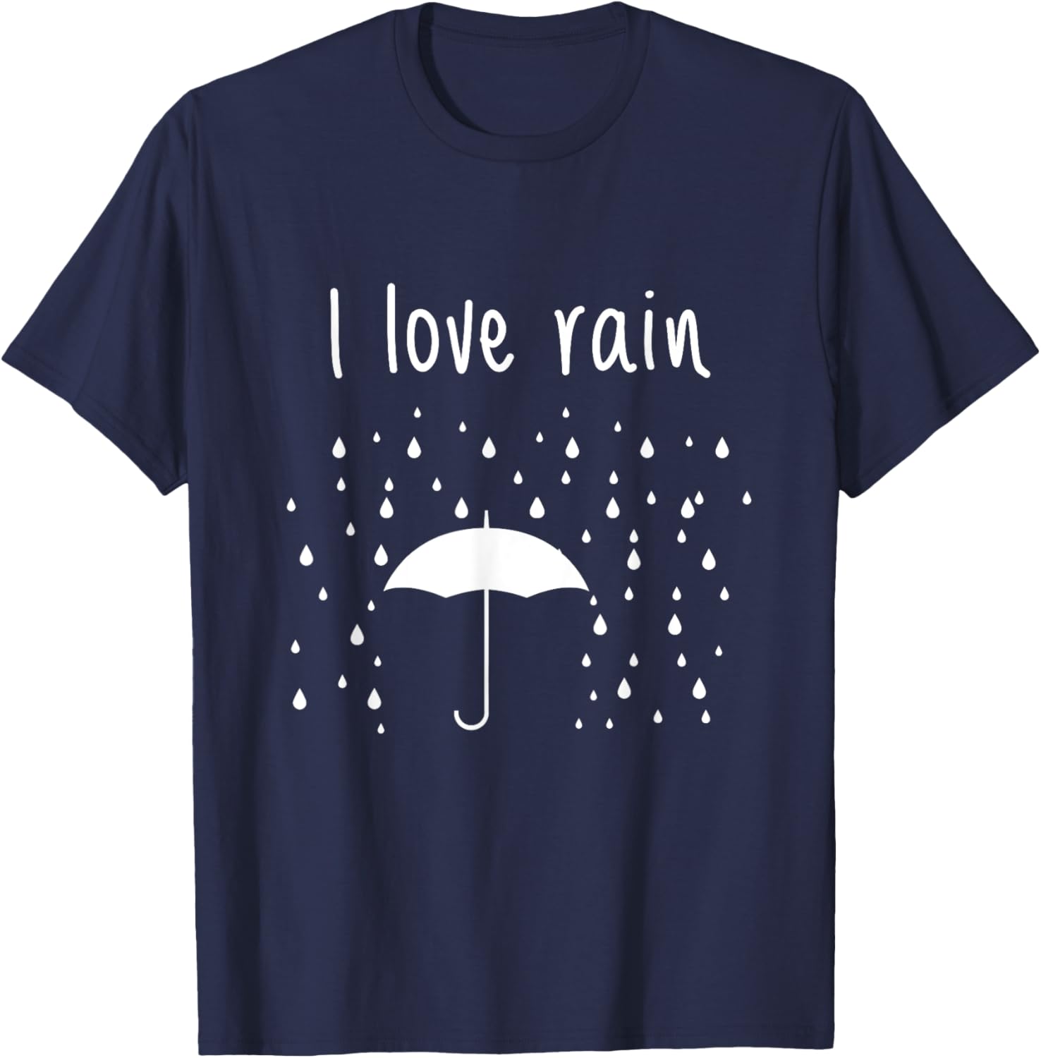 Cute Umbrella T-Shirt for the Rainy Season
