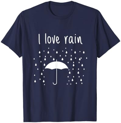 Cute Umbrella T-Shirt for the Rainy Season
