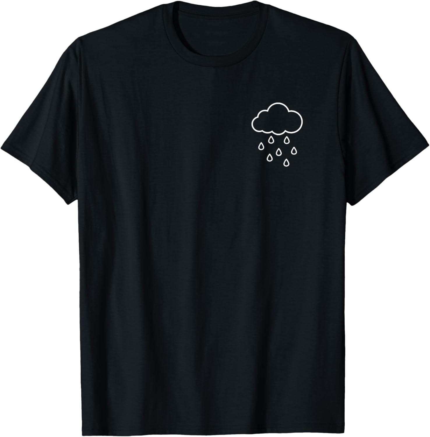 Cute rain clouds weatherHumor T-Shirt